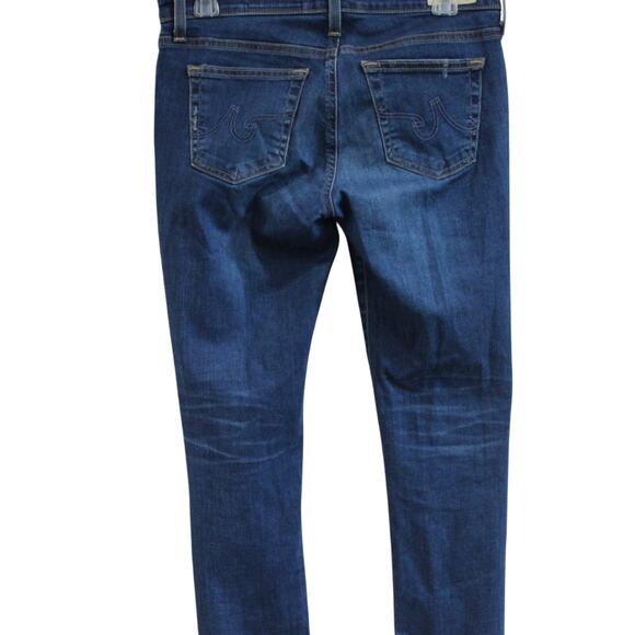 AG | The Stilt Roll-Up Cigarette Roll-Up Distressed Jeans Size 28 - Picture 3 of 10